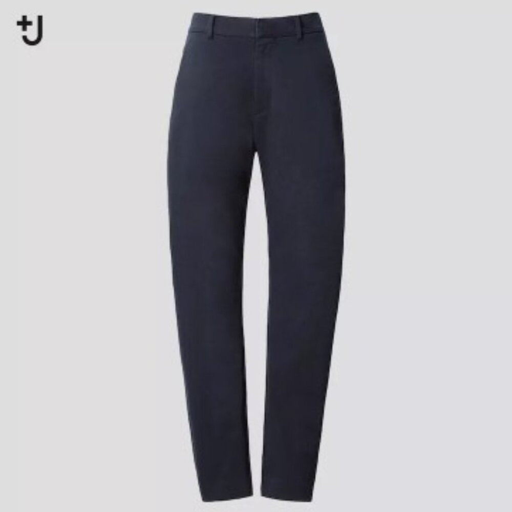Jil Sander Uniqlo +J Womens Chino Pant Navy - SZ 0